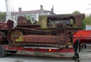Manifestation d'engins de travaux public en action - ADN 14 - avant réparation