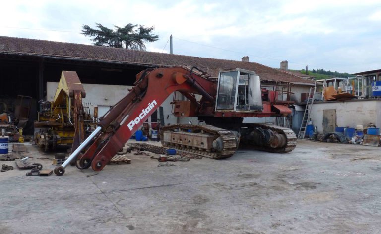 Poclain 300 CK - pendant restauration