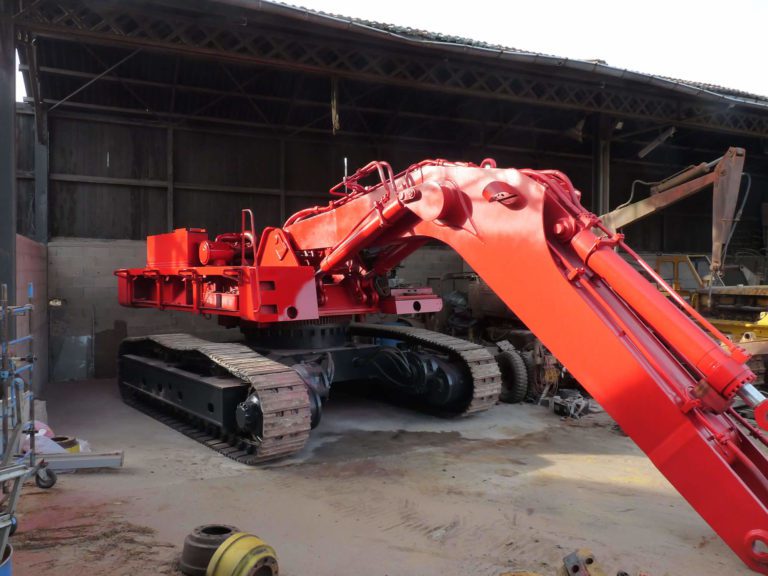 Poclain 300 CK - pendant restauration