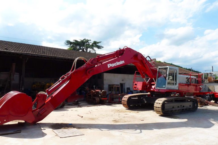 Poclain 300 CK - pendant restauration
