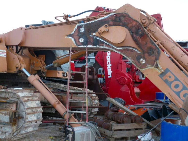 Poclain 350 - pendant restauration
