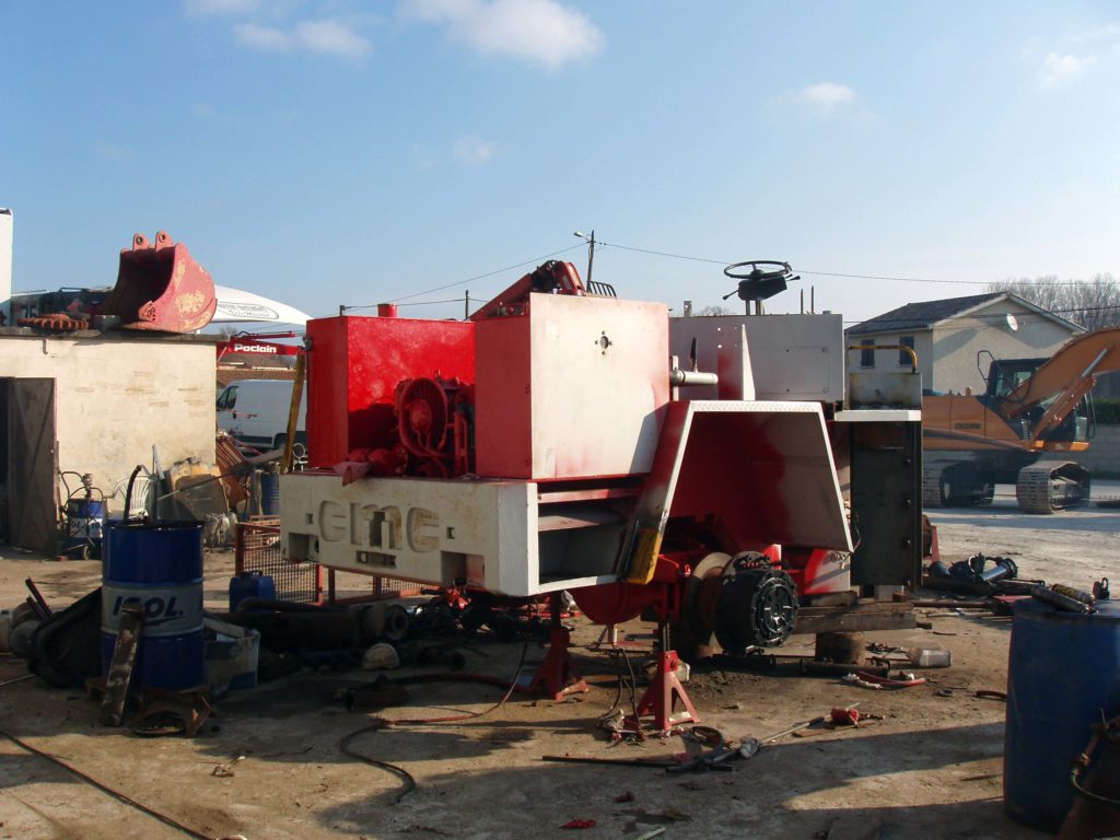 CMC P20 pendant les rénovations