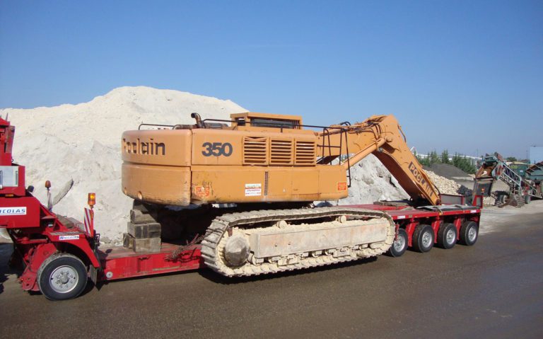 Poclain 350 - pendant restauration