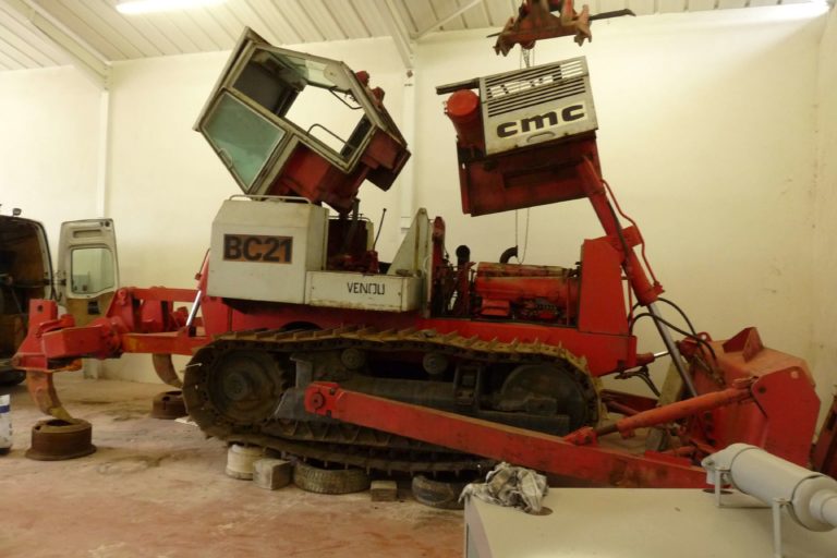 CMC BC 21 pendant la restauration