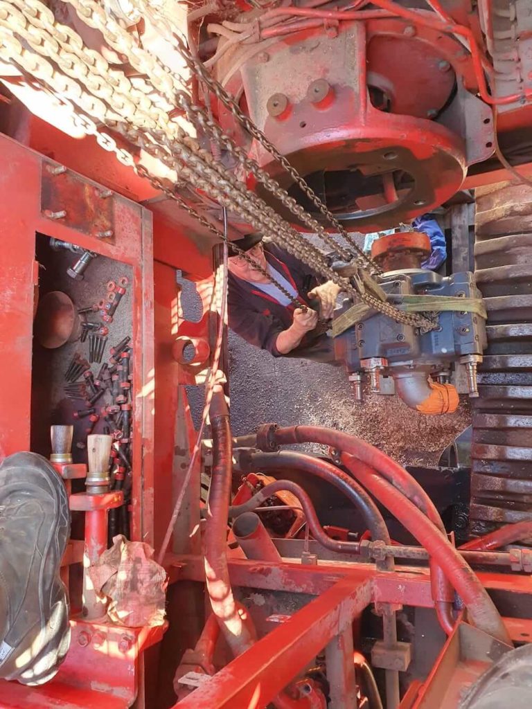 remontage de la pompe