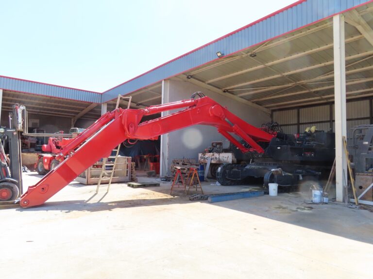 remontage de la fleche et du balancier de la HC 300