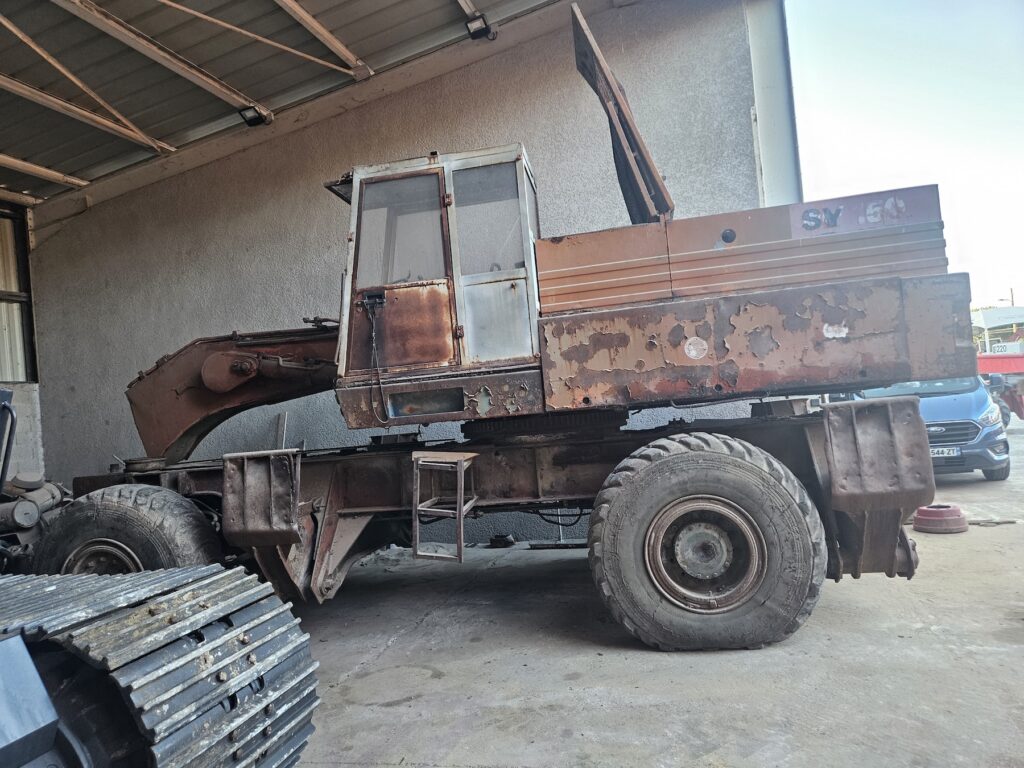 SY 150 avant sa restauration