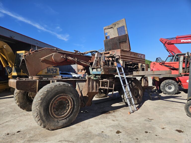 démontage de la SY 150