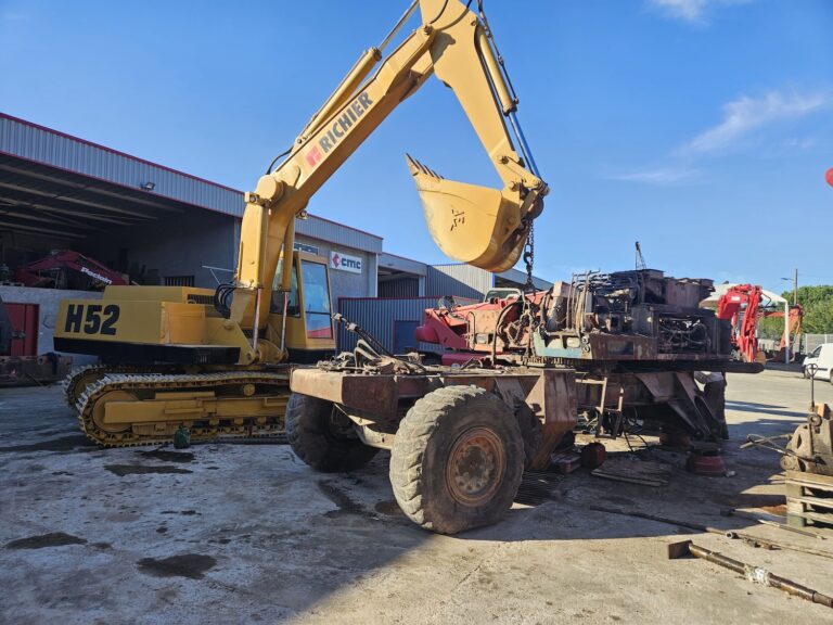 démontage de la SY 150