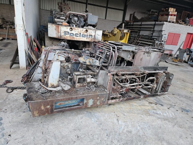 démontage de la SY 150