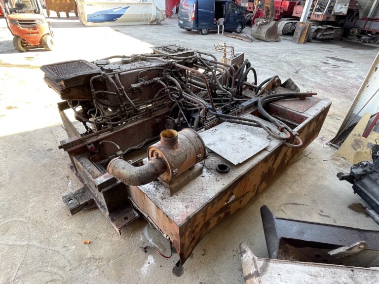 démontage de la SY 150