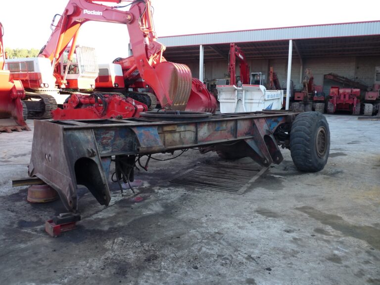 démontage de la SY 150